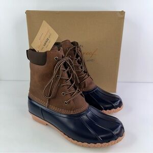 Weatherproof Vintage Men's Adam Duck Boots Chocolate/Brown Shoes